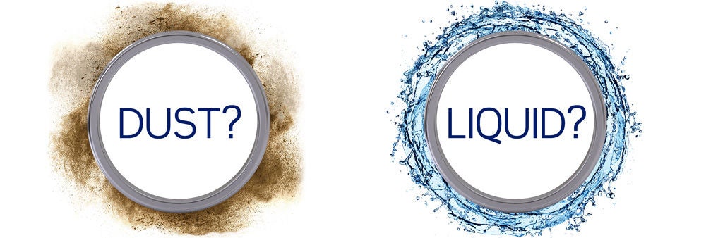 poussière ou liquide