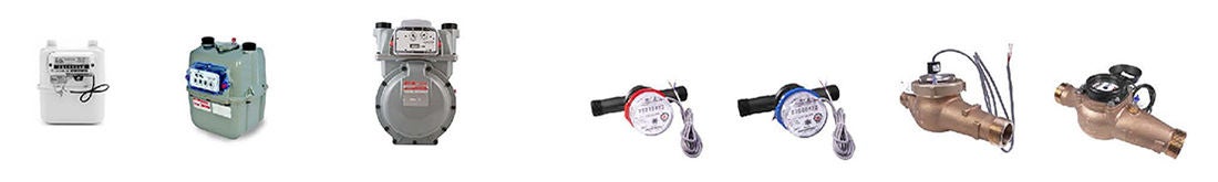 Gaz et eau submeters