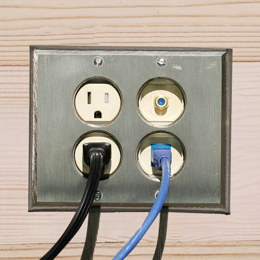 Bois Cadre Étage Boîte installé en bois surface