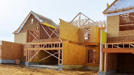 Maison sous construction