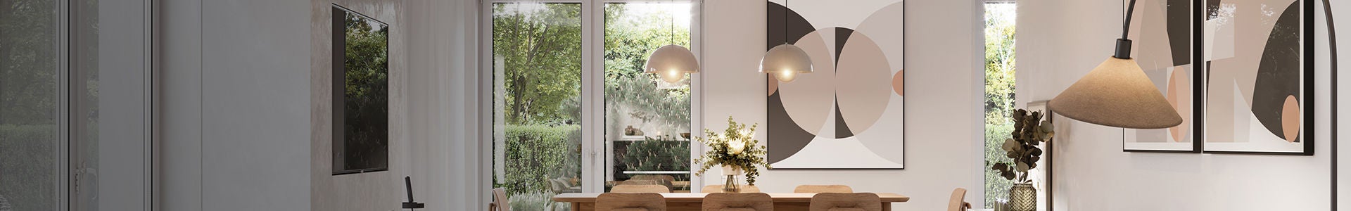 Éclairage Contrôles Bannière