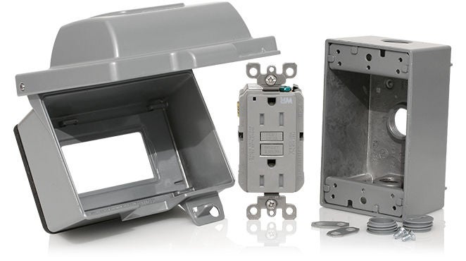 IUM1H-KBG Couvrir, Boîte et Réceptacle